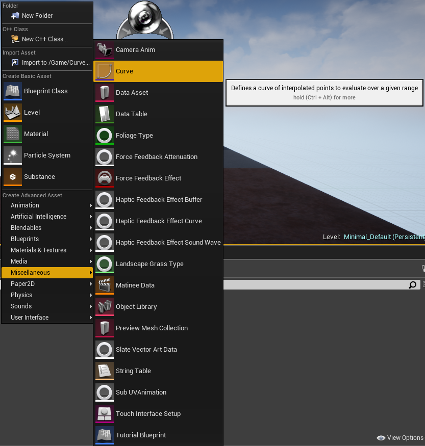 Ue4 色々な所で使えるcurveアセットの使い方 株式会社ヒストリア