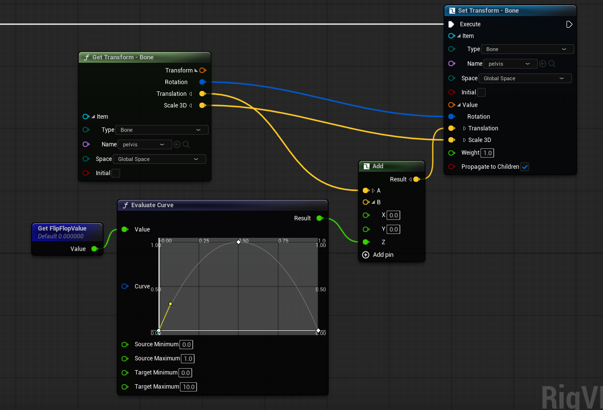 [UE5]Control RigのTimeloopで簡単なプロシージャルアニメーションを作る｜株式会社ヒストリア