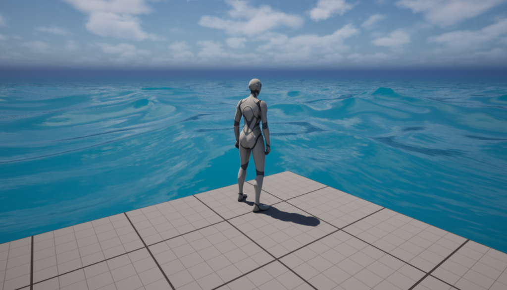 [UE5]Water Wave Assetで波を作ってみる